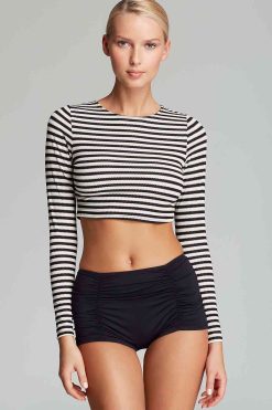 Angelsin Siyah Yüksek Bel Bikini Altı - Görsel 4