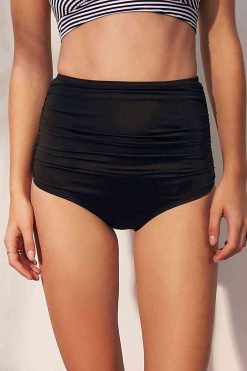 Angelsin Siyah Yüksek Bel Bikini Altı - Görsel 4