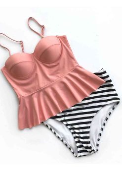 Angelsin Yüksek Bel Bikini Takım - Görsel 5