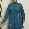 Moda çizgi Tam Tesettür Büyük Beden Mayo 32012