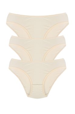 Moda Çizgi Kadın 3'lü Külot 40242