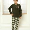 Moda Çizgi WelSoft Polar Çocuk Pijama Takımı 20251H