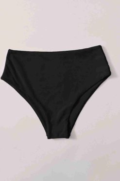 Angelsin Yüksek Bel Bikini Altı Siyah - Görsel 3